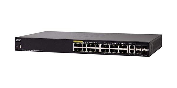 Switch Cisco SF350-24P 10/100 POE Managed