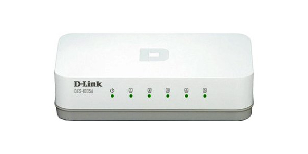 Switch D-Link DES-1005A 5-Port 10/100