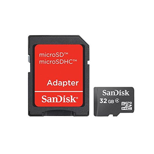 Carte Mémoire SanDisk 32 GB Card+Adapter,Mobile,w/