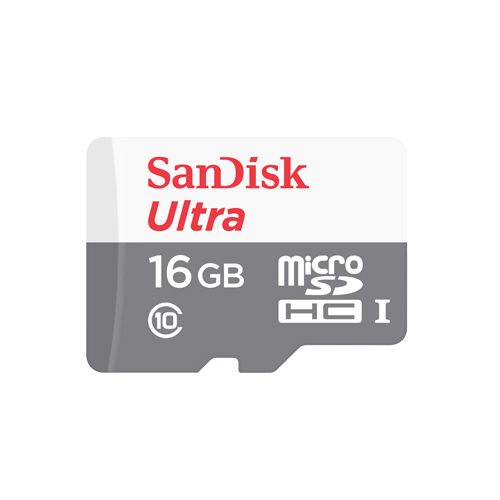 Carte Mmoire SanDisk MICRO SD 016GB ULTRA ANDROID CLASS 10 /SPEED 80MB/S