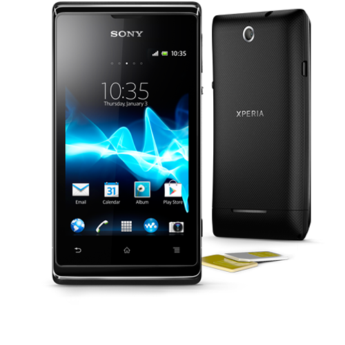 Tlphones Portables Sony Xperia E Duo