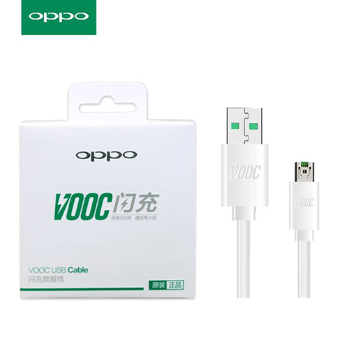 Chargeurs Oppo Chargeur Secteur USB Fast Charger Vooc Blanc