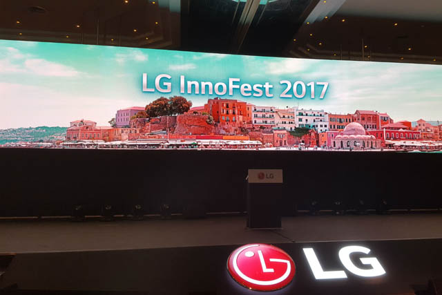 LG prsente une gamme de produits haut de gamme innovants lors de l'InnoFest 2017 