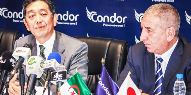 Condor reoit la visite de l'ambassadeur japonais