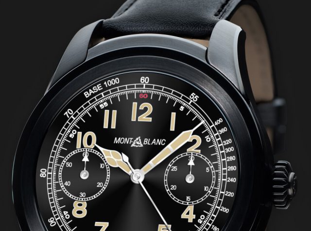 La marque Montblanc lance sa montre connecte 