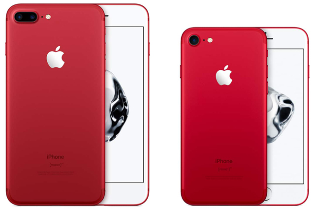 Apple sort une dition limite de l'iPhone 7 en rouge pour une cause noble 