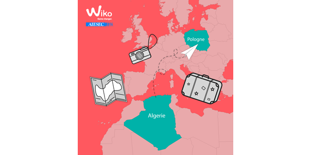 Wiko Mobile Algrie accompagne le programme d'change de l'AIESEC Algrie 