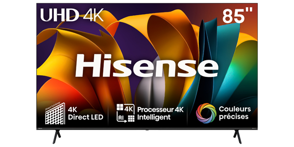 Tlviseurs HISENSE 85A6N