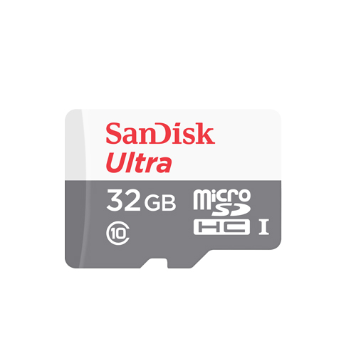 Carte Mémoire SanDisk MICRO SD 032GB ULTRA ANDROID CLASS 10 /SPEED 80MB/S