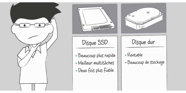 Quelle est la différence entre un disque dur HDD et un disque SSD ?