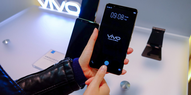 CES2018: Vivo prsente le premier lecteur d'empreintes plac sous l'cran 