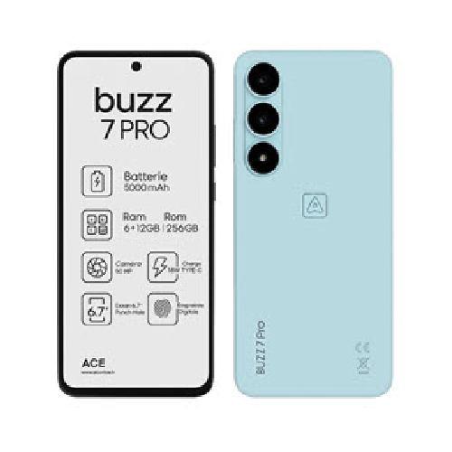 Téléphones Portables ACE Buzz 7 Pro 12/256GO