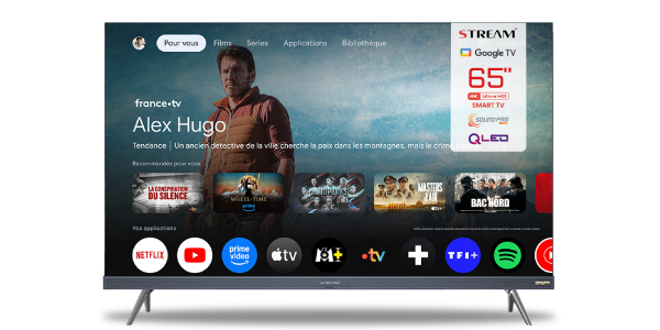 Tlviseurs Stream Q65GTUSPRO