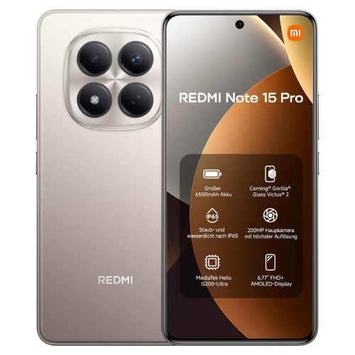 Téléphones Portables Xiaomi  Redmi Note 15 Pro 4G 8/256GB