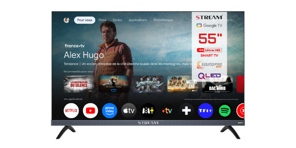 Téléviseurs Stream Q55GTUSPRO