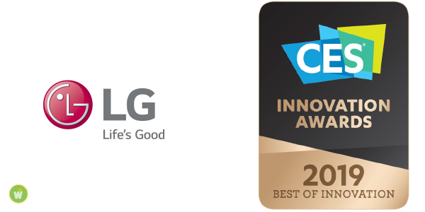 LG remporte le prix de l'innovation CES 2019