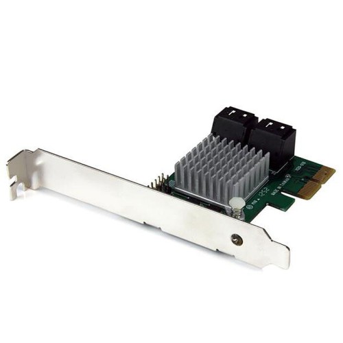 Cartes Extension StarTech.com Carte contrôleur PCI-E x2 (4 ports SATA III) avec fonction HyperDuo