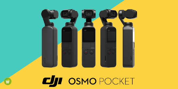 DJI Osmo Pocket : Une camra 4K 60 fps de poche et stabilise