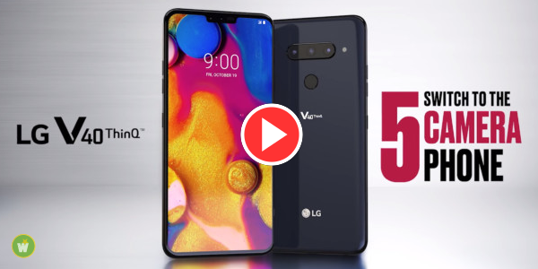 Le LG V40 est officiel : Tout sur la photo ! [Vido]