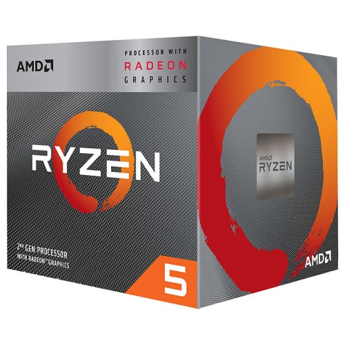 Processeurs AMD Ryzen 5 3400G Wraith Spire Edition (3.7 GHz / 4.2 GHz)