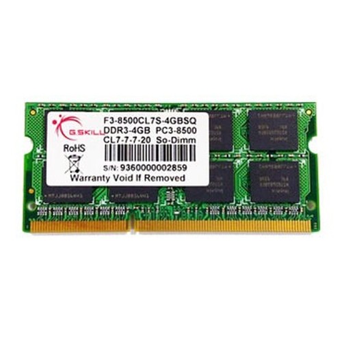 Mémoire vive G.Skill SODIMM 4 Go DDR3 1066 MHz